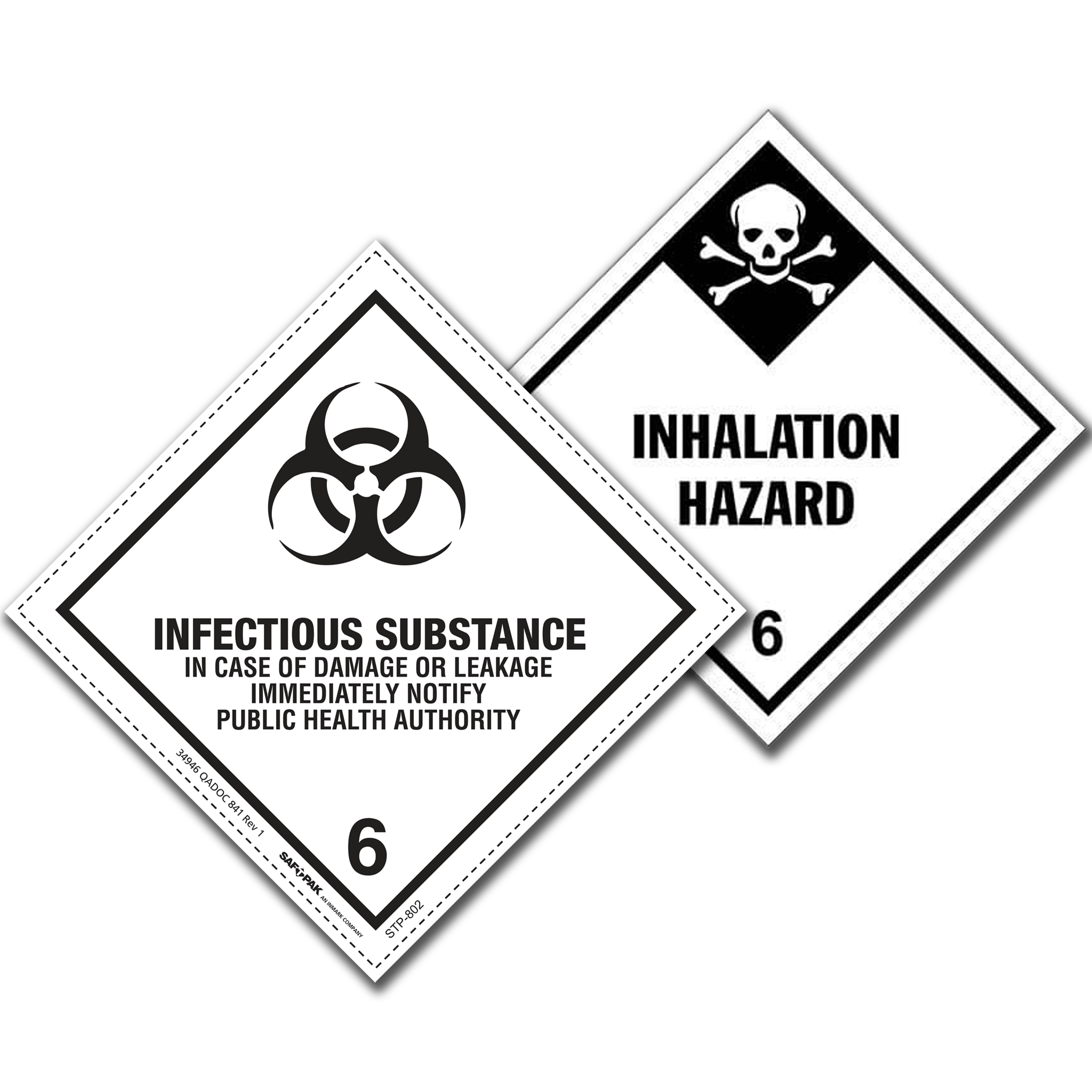 Class 6 - Toxic Substances and Infectious Substances, UN Dangerous