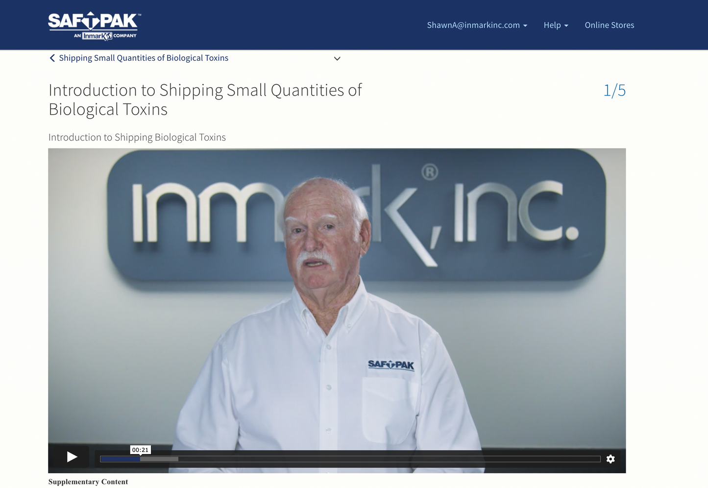 Shipping Biological Toxins with Bill Stevens Talking