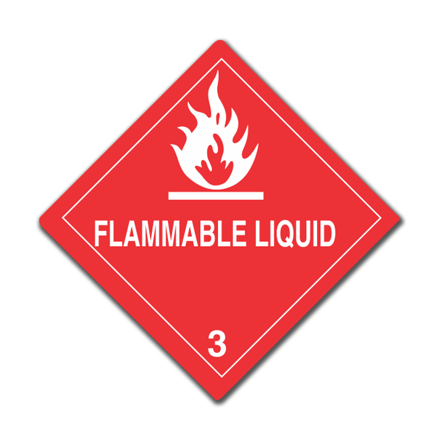 Class 3 - Flammable liquid, UN Dangerous Goods