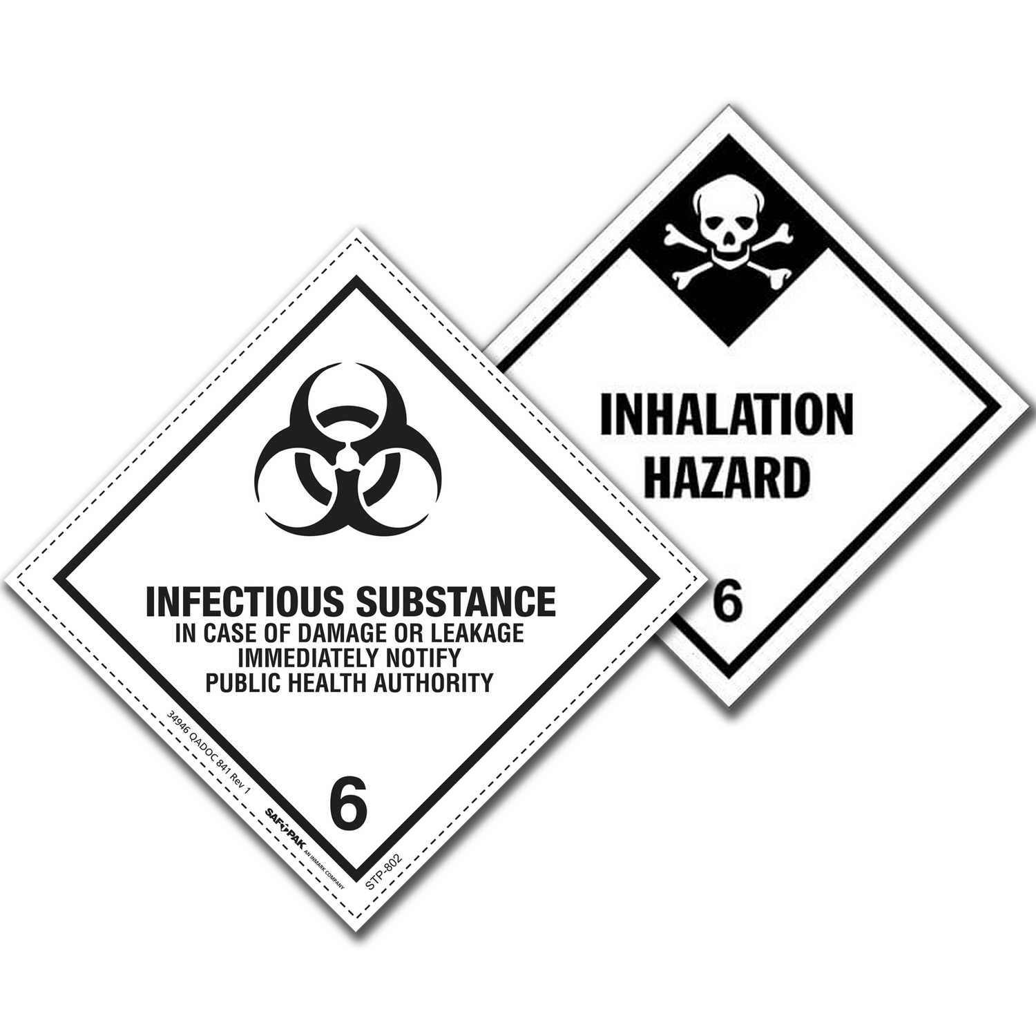 Class 6 - Toxic substances, UN Dangerous Goods